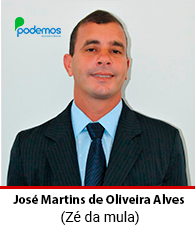 Vereador José Martins de Oliveira Alves – PODEMOS
